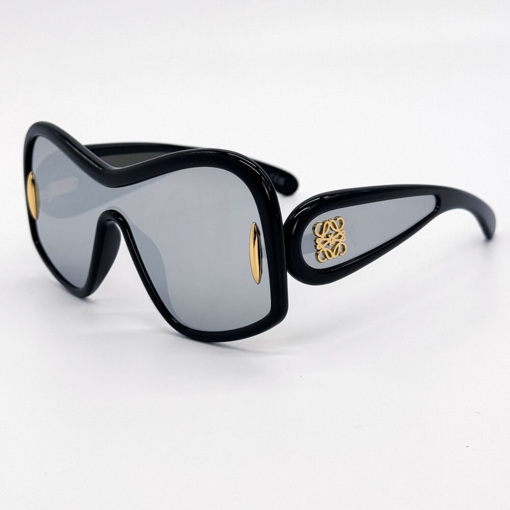 NEW LW40131I 01C, UNISEX OVERSIZED SUNGLASSES LOEWE LW40131I 01C